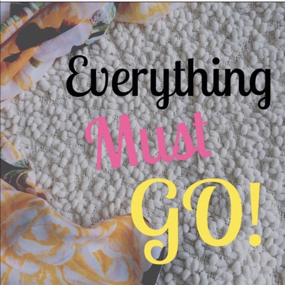 SALE: Closet Clean Out! New Items 💗